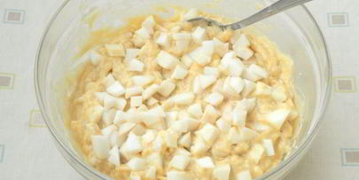 быстрый пирог с яблоками на кефире