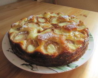 Дачный абрикосовый пирог