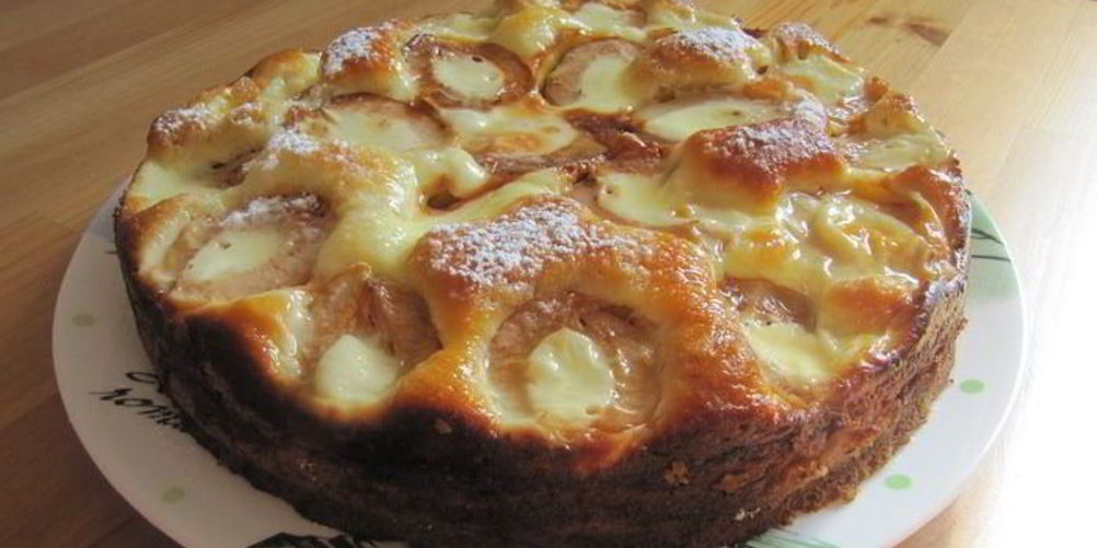 Рецепт дачный абрикосовый пирог