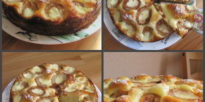 дачный абрикосовый пирог