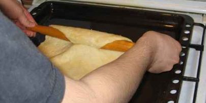 дрожжевой лимонный пирог