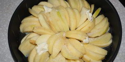 французский яблочный пирог