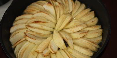 французский яблочный пирог