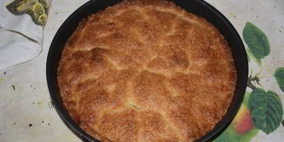 французский яблочный пирог