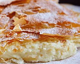 Греческий пирог Бугаца