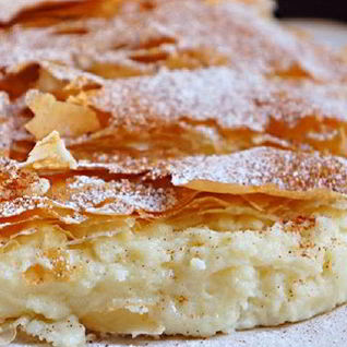 Греческий пирог Бугаца