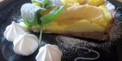 грушевый пирог дюшес