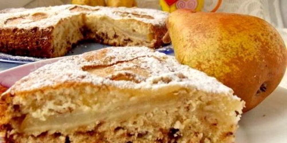 Рецепт грушевый пирог по-итальянски