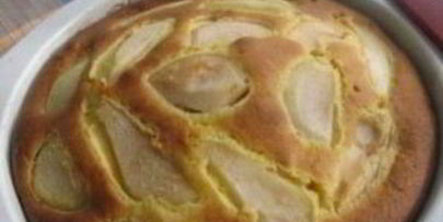 грушевый пирог по-итальянски