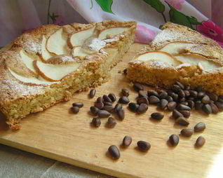 Грушевый пирог