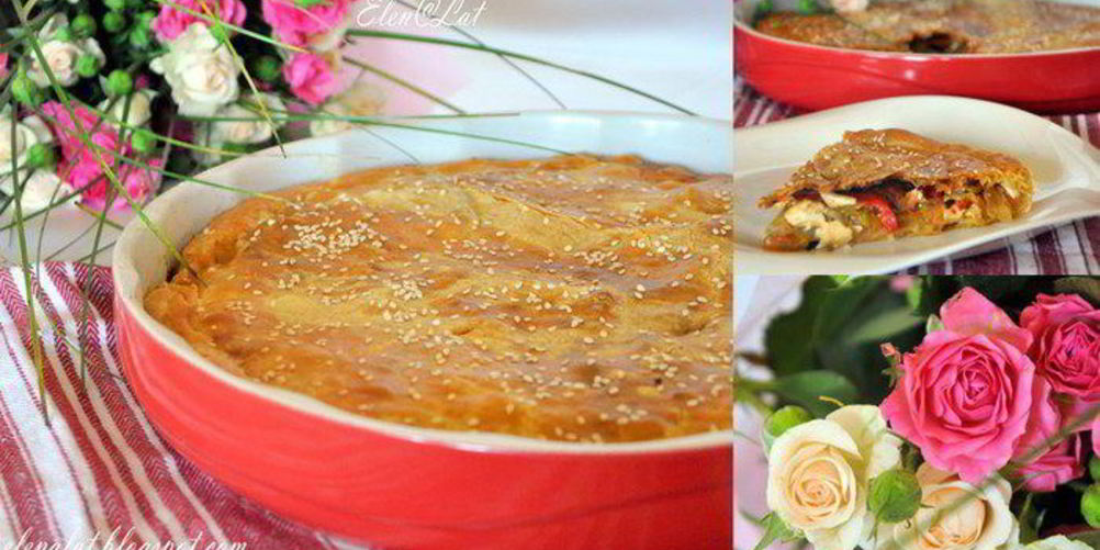 Рецепт итальянский овощной пирог