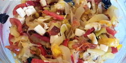 итальянский овощной пирог