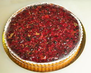 Клюквенный пирог