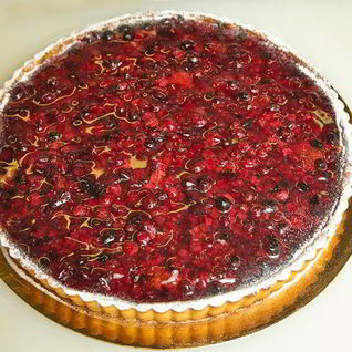 Клюквенный пирог