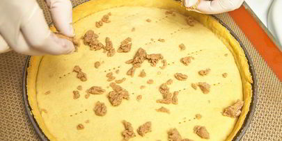 клюквенный пирог