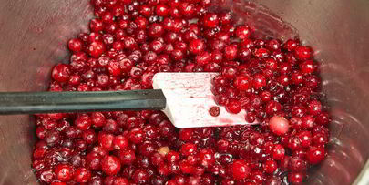 клюквенный пирог