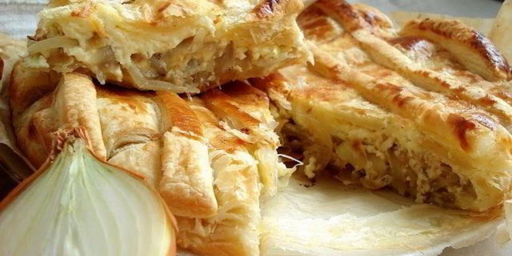 Рецепт луковый пирог