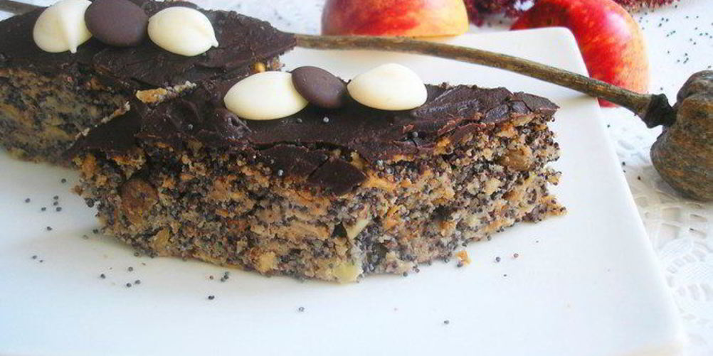 Рецепт маково-яблочный пирог