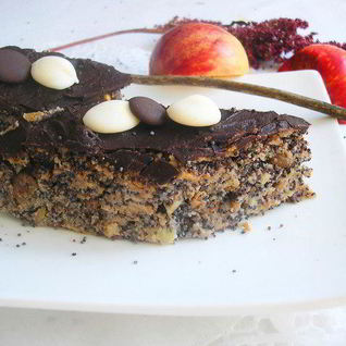 Маково-яблочный пирог