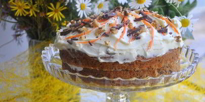 морковный торт-пирог