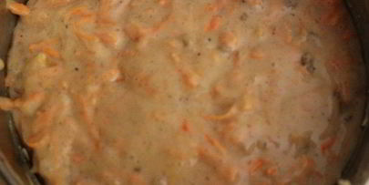 морковный торт-пирог