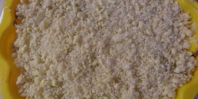 мраморный пирог с фруктово-кокосовым вкусом