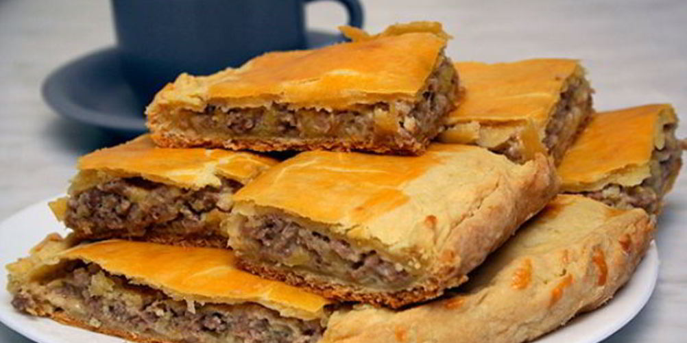 Рецепт мясной пирог быстрый