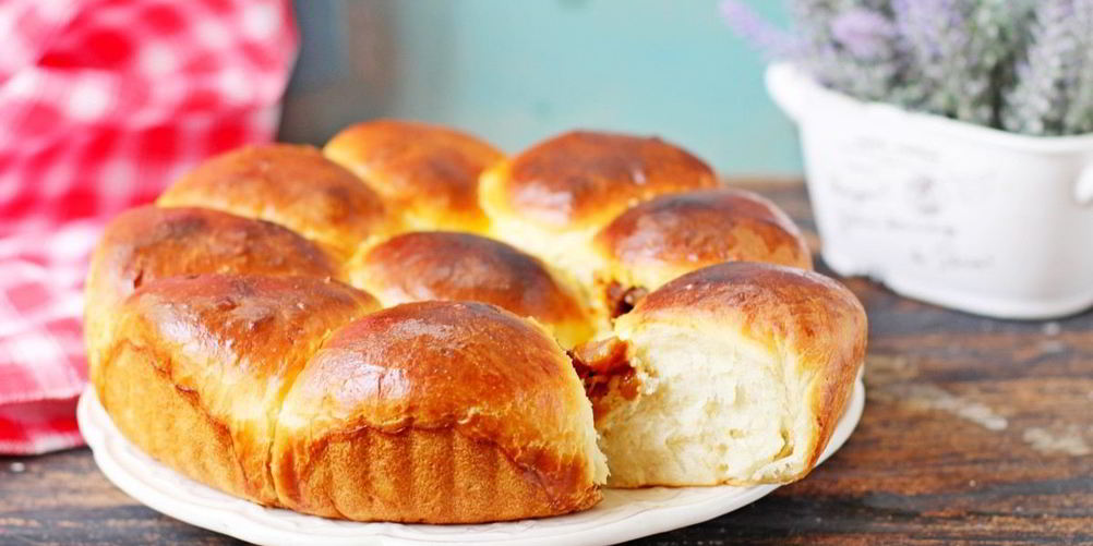 Рецепт отрывной пирог с тушеной капустой