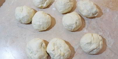 отрывной пирог с тушеной капустой