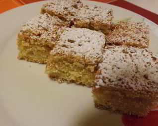 Песочный пирог лимонный