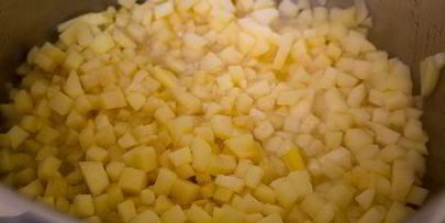 песочный пирог с айвой