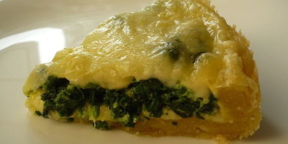 Рецепт пикантный киш со шпинатом и хрустящей сырной корочкой