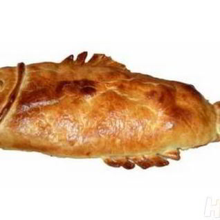 Пирог из двух сортов рыбы