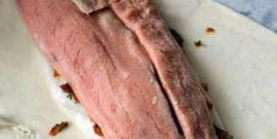 пирог из двух сортов рыбы