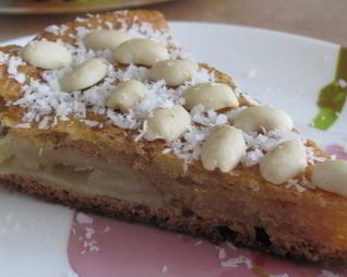 Пирог к чаю за 10 минут