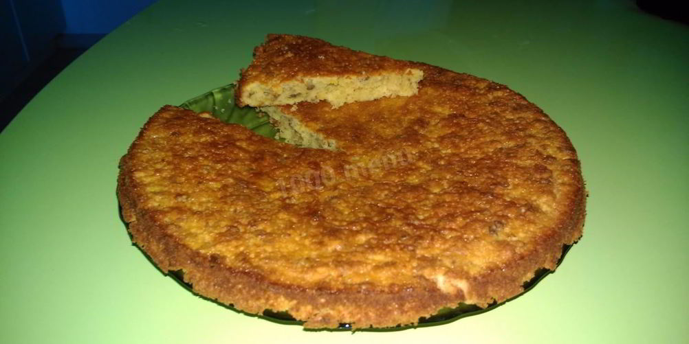 Рецепт пирог на грецких орехах