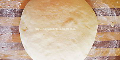 пирог ромашка с творожно-медовой начинкой