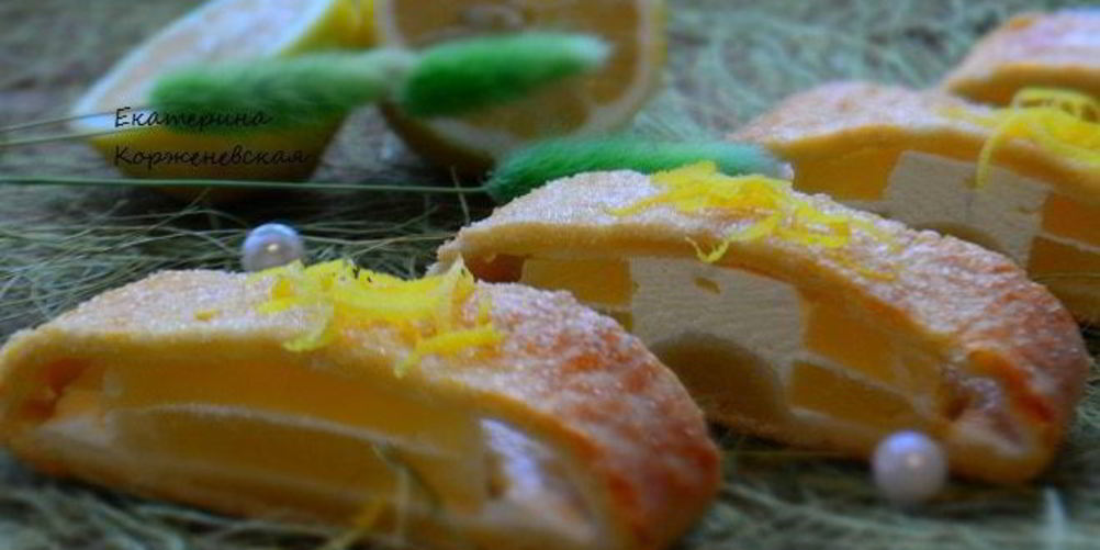 Рецепт пирог с ананасами и творогом