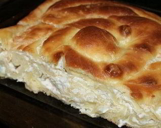Пирог с брынзой по-болгарски