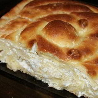 Пирог с брынзой по-болгарски