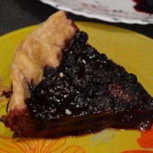 Рецепт Пирог с черникой в мультиварке