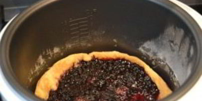 пирог с черникой в мультиварке