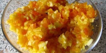 пирог с курагой