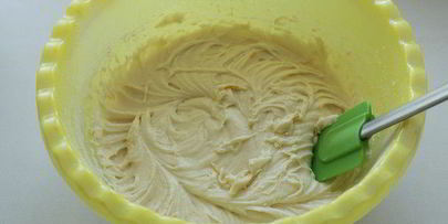 пирог с маскарпоне и сливой