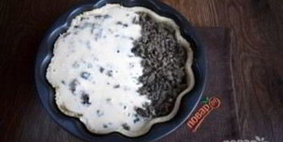 пирог с печенью и грибами