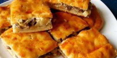 пирог с сайрой и картошкой