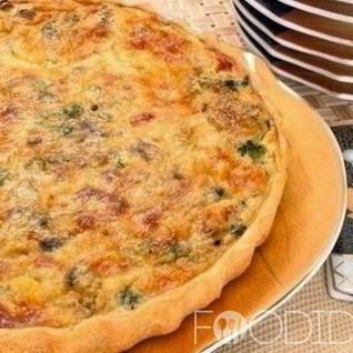 Пирог с тыквой и курицей