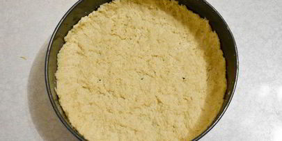 пирог с воздушным творогом и яблоками