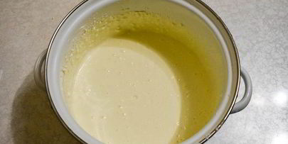 пирог с воздушным творогом и яблоками