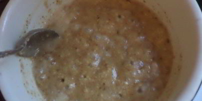 пирог с заварным кремом и орехово-медовой прослойкой